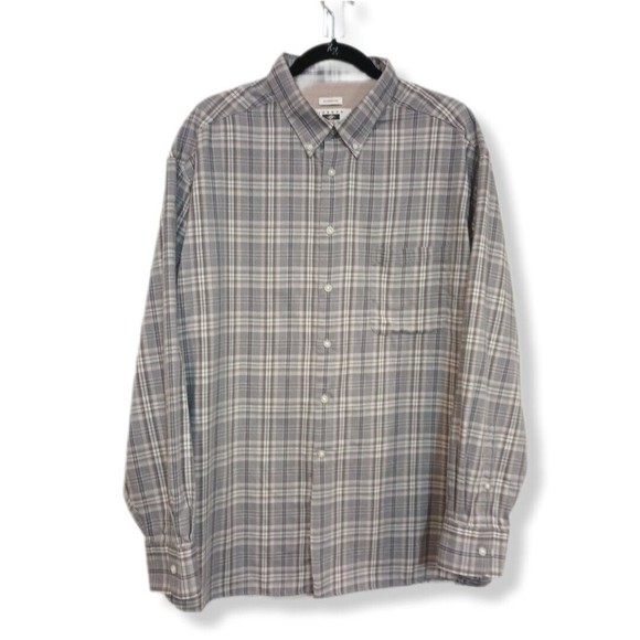 Joseph Abboud Other - Joseph Abboud Classic Fit Multi Color Plaid Mens Dress Shirt Size XL Flawless.